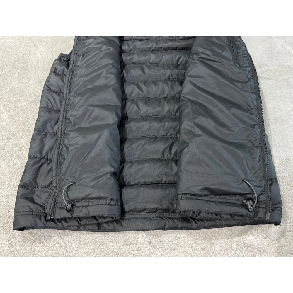 Quince Black Goose Down Puffer Vest Unisex Large Lightweight Quilted Gorpcore